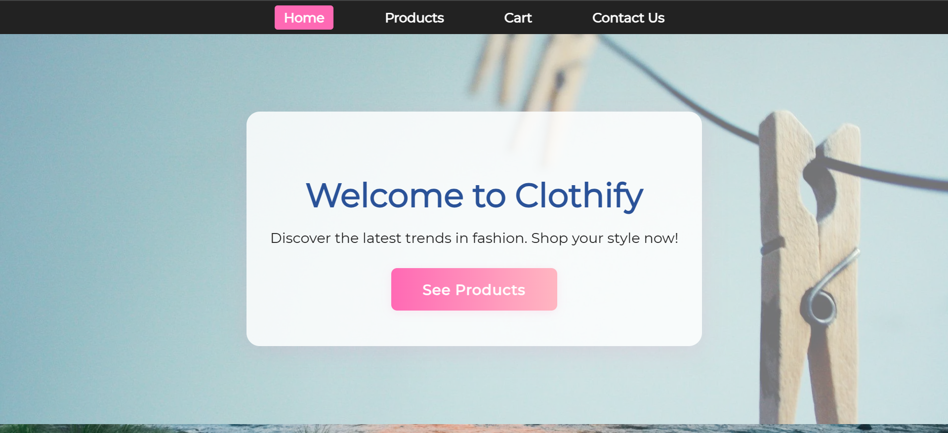 Clothify Preview
